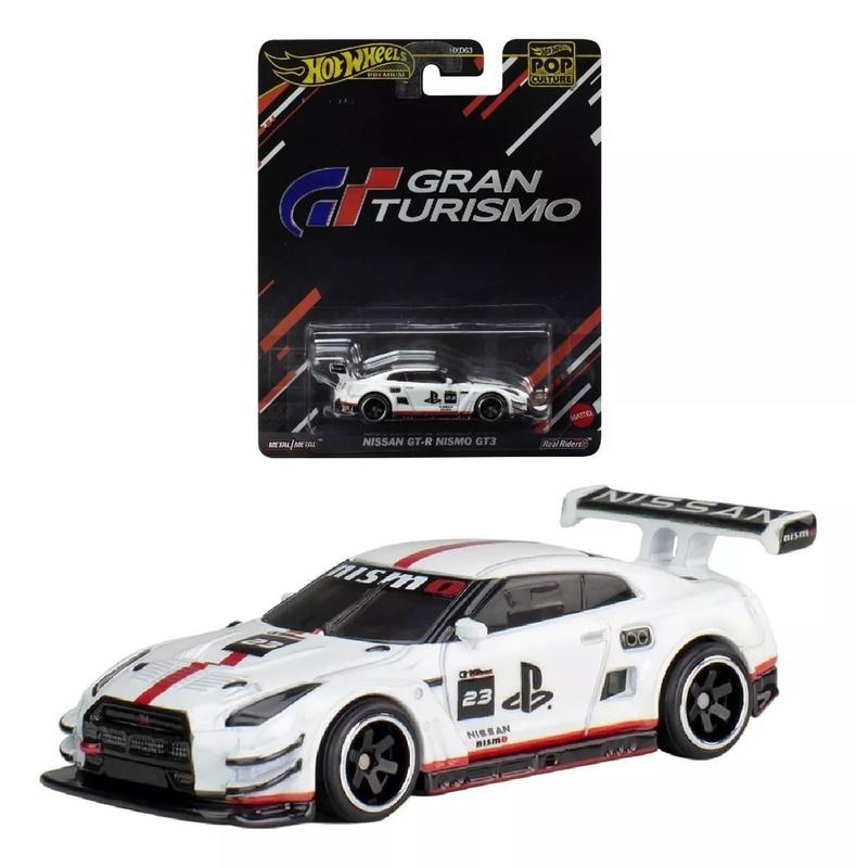 Hot Wheels Nissan Gt-R Nismo Gt3 Gran Turismo Mattel Hvj34